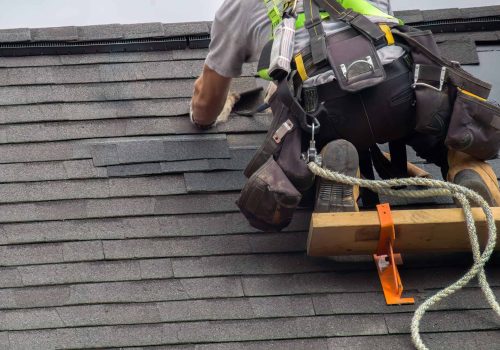 shingle roofing installation for a residential property shingle roofing installation for a residential property